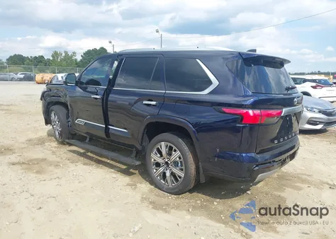 2025 Toyota Sequoia Capstone z USA, uszkodzony, nr VIN 7SVAAABA5SX055248